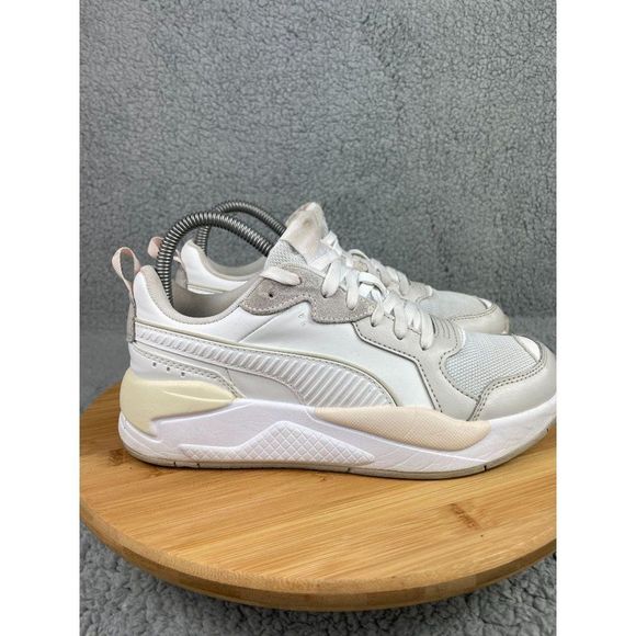 PUMA Shoes - Puma X Ray Womens Size 6.5 Shoes White Gray Athletic Casual Sneakers 374242-04